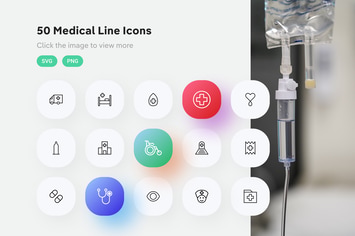 Medical Line Icons