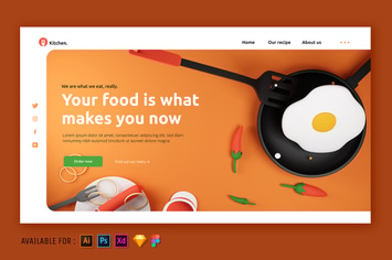 Sunny Side Up - Web 3D Illustration