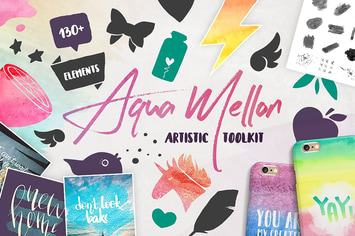 Aqua Mellon Artistic Toolkit