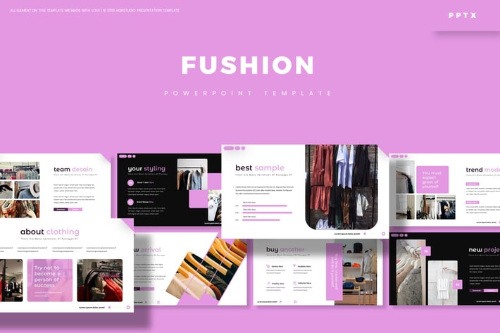Fushion - Powerpoint Template