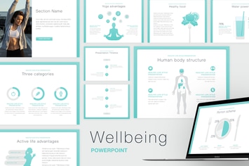 Wellbeing PowerPoint Template