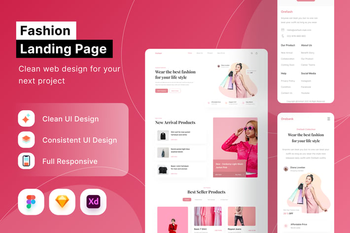 Fashion Landing Page