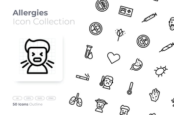Allergies Outline Icon