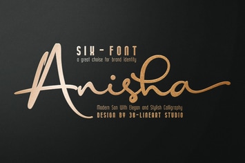 Anisha - Modern Font Duo