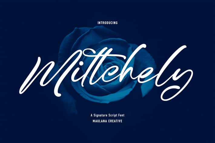 Mittchely Script Font