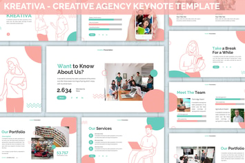 Kreativa - Creative Agency Keynote Template