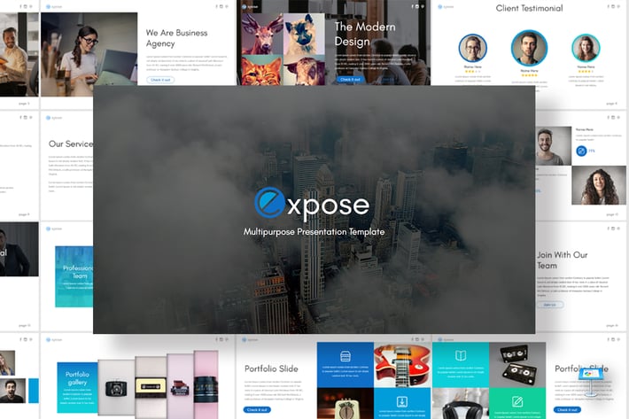 Expose - Keynote Template