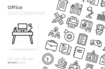Office Outline Icon