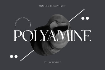 Polyamine Modern Classy Serif Font