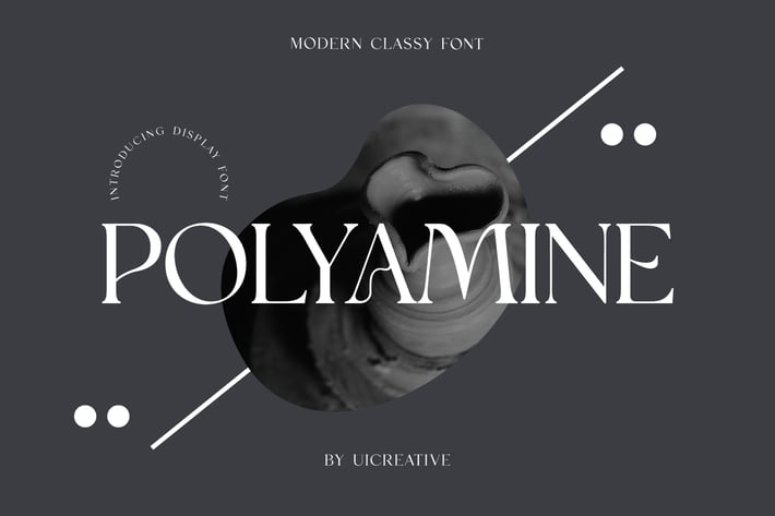 Polyamine Modern Classy Serif Font