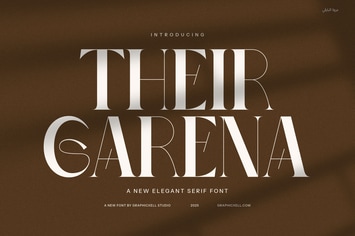 Their Garena Elegant Serif Font