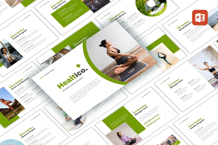 Healtico - Healthy Culture PowerPoint Template