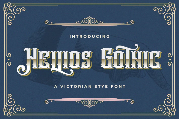Hellios Gothic - Blackletter Font