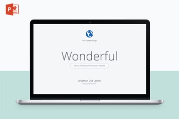 WONDERFUL - Multipurpose PowerPoint Template V20