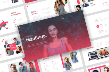 Maulinda- Minimal Powerpoint Template