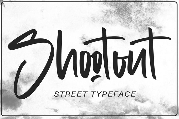 Shootout - Street Typeface