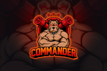 Commander - Mascot & Esport Logo