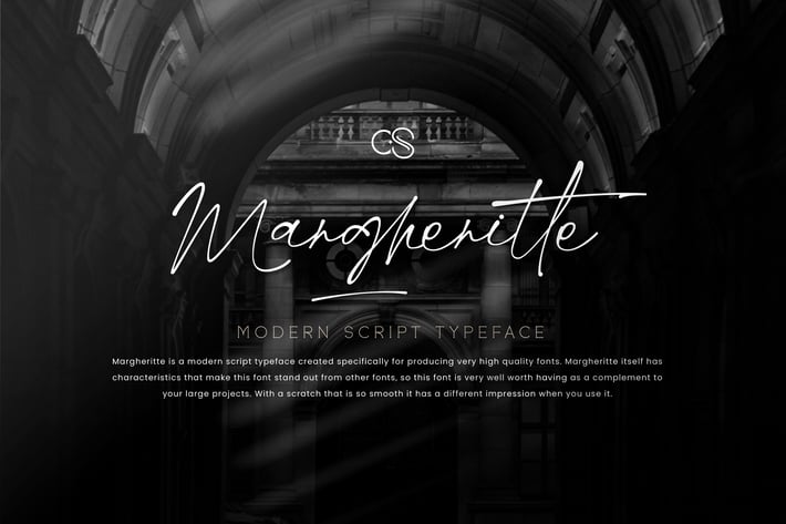 Margheritte Modern Script