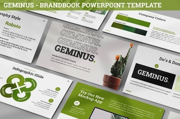 Geminus - BrandBook Powerpoint Template