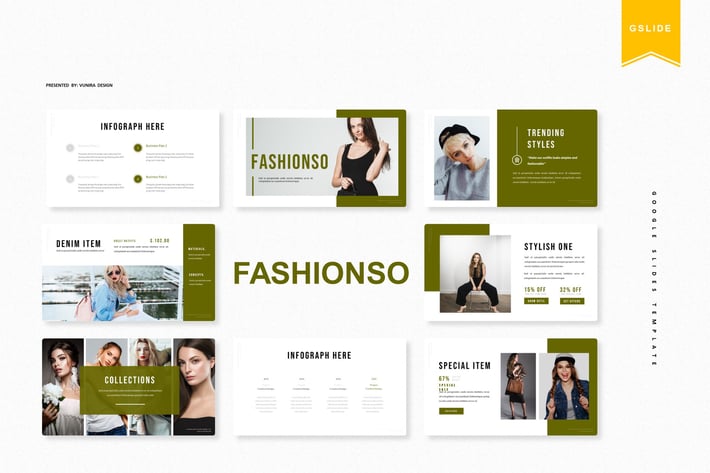 Fashionso | Google Slides Template