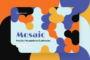 Mosaic Seamless Patterns