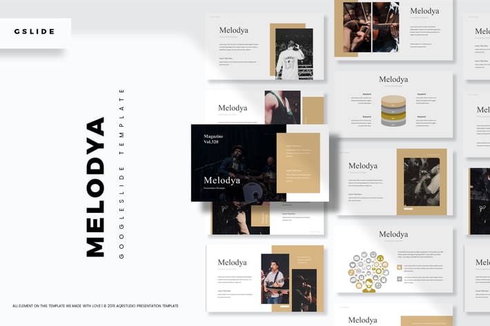 Melodya - Google Slides Template