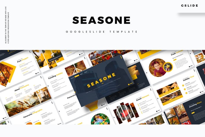 Seasone - Google Slides Template