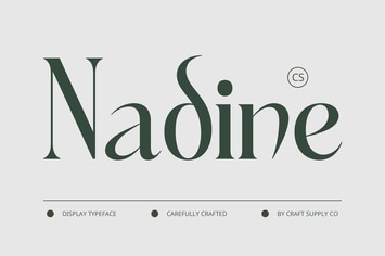 Nadine – Uncial Font