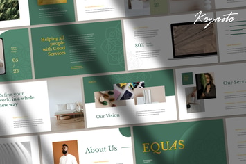 Equas - Elegant Keynote Template