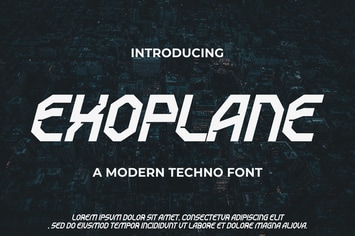 EXOPLANE FONT