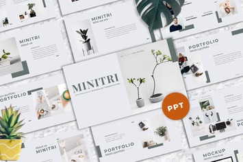 Minitri - Creative Powerpoint Template