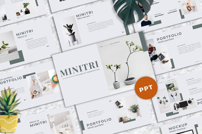 Minitri - Creative Powerpoint Template