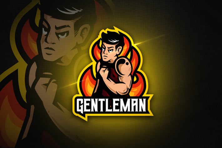 Gentleman - Mascot & Esport Logo