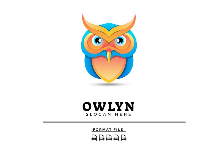 Owl Gradient Logo