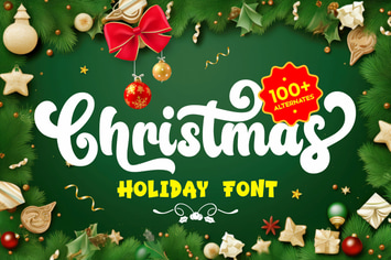 Christmas - Bold Script Font