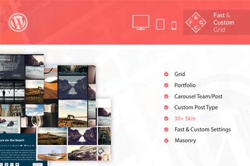 Fast & Custom Grid - Wordpress Plugin