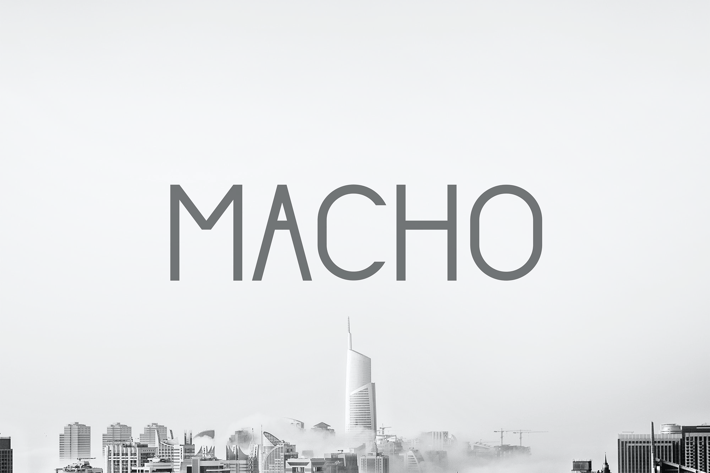 Unique Simple Sans Serif Font