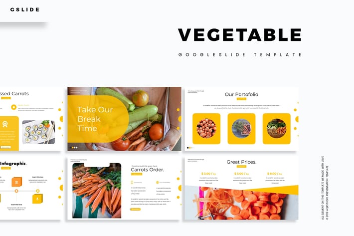 Vegetable - Google Slides Template