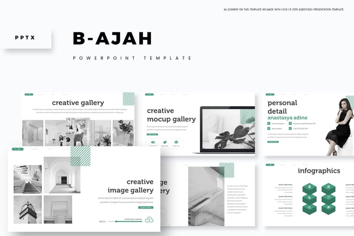 B - ajah - Powerpoint Template