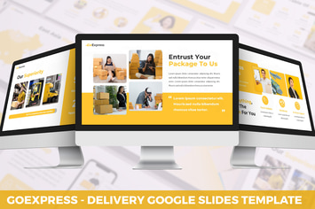 GoExpress - Delivery Google Slides Template