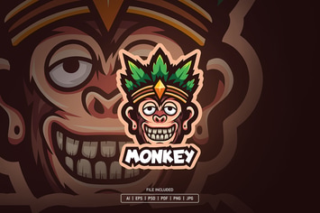 Monkey drunk esport logo