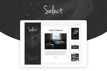 Select - Personal Blog Template
