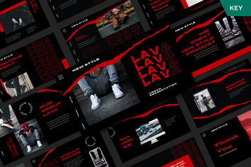 Lava Keynote Template
