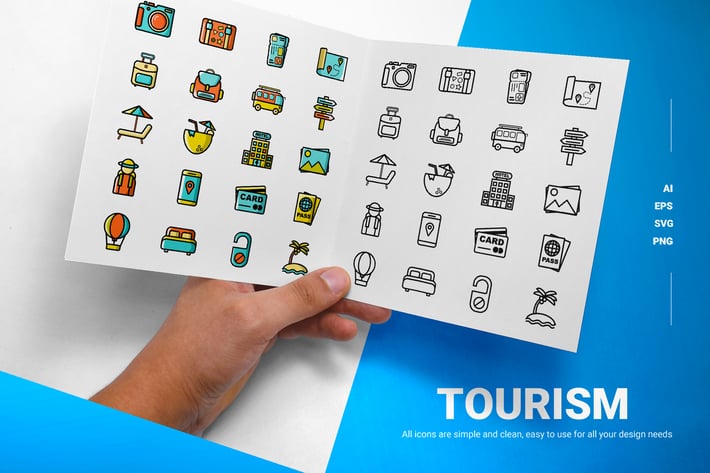 Tourism - Icons