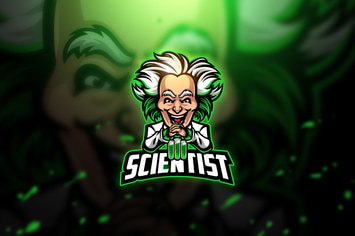 Scientist 2 - Mascot & Esport Logo