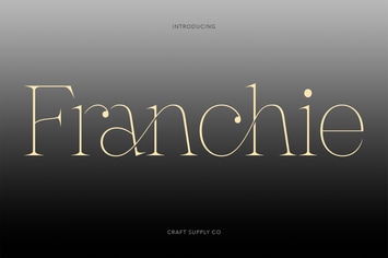 Franchie - Modern Elegant Font