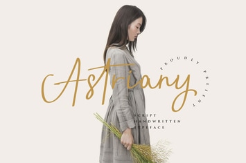 Astriany Script Font