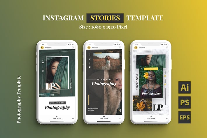 Photography Instagram Stories Template