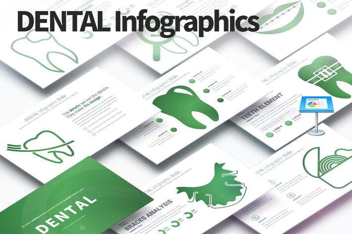 DENTAL - Keynote Infographics Slides