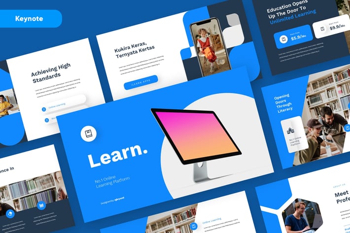 LEARN - Education Keynote Presentation Template
